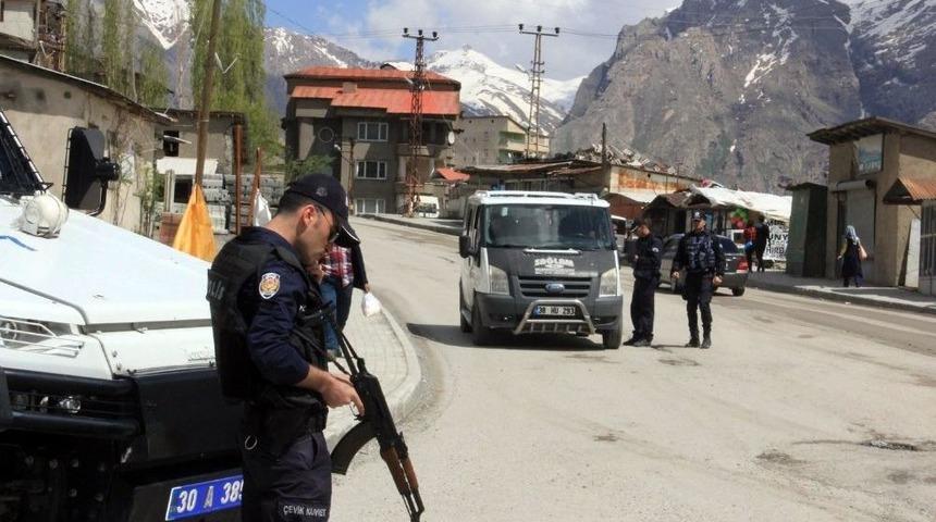 Hakkari&rsquo;de Asayiş Uygulaması