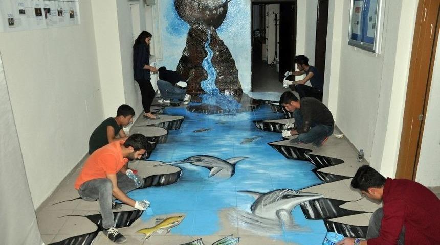 Şırnak&rsquo;ta Ter&ouml;r&uuml;n İzleri, Sanatla Siliniyor