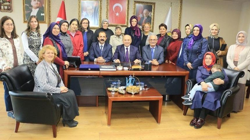 Ak Parti İl Başkanlığı Topbaş&rsquo;ı Ağırladı