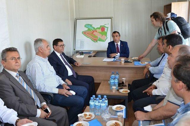 Milas Osb M&uuml;teşebbis Heyeti &Ccedil;alışmalar Hakkında Bilgi Aktardı 2