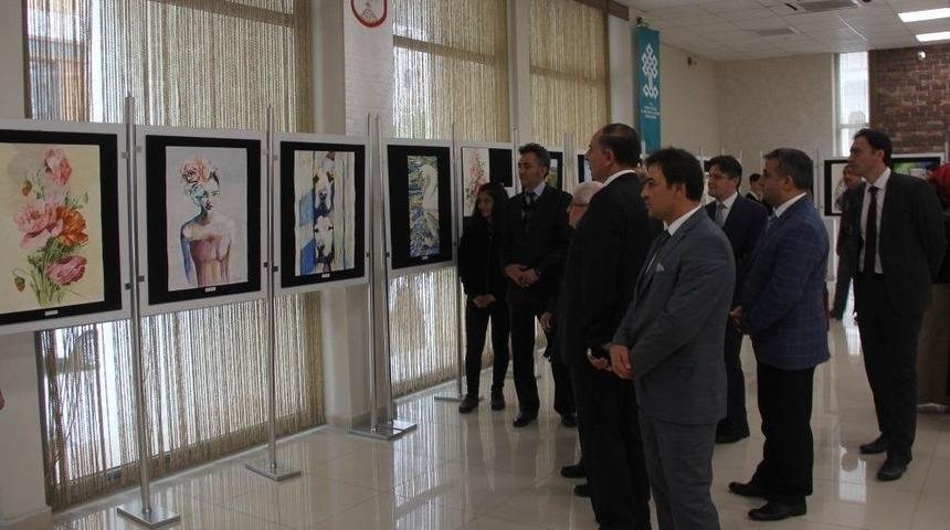 Sivas&rsquo;ta &Ouml;ğrenciler Resim Sergisi A&ccedil;tı