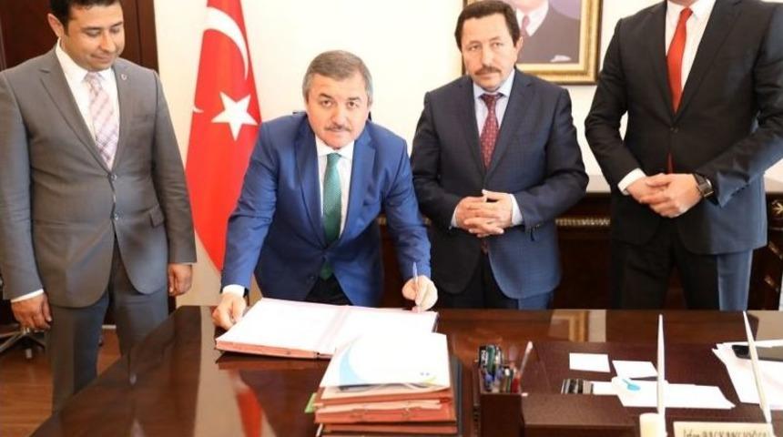 Fatsa Osb&rsquo;nin Kamulaştırma &Ccedil;alışmaları İ&ccedil;in Protokol İmzalandı