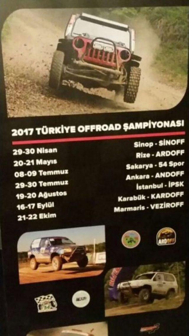 Kahramanmaraşlı Off-road Tutkunları Sinop’tan Ödülle Döndü