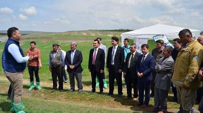 K&uuml;tahya&rsquo;da &rsquo;tamburlu Ve G&uuml;neş Enerjili Sulama&rsquo; Sistemleri Faaliyette