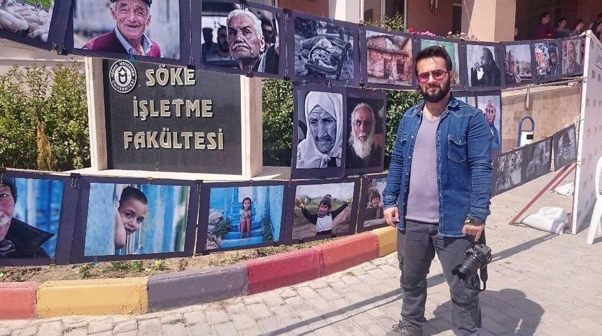 S&ouml;ke&rsquo;de &Uuml;niversite &Ouml;ğrencisinden A&ccedil;ık Hava Fotoğraf Sergisi