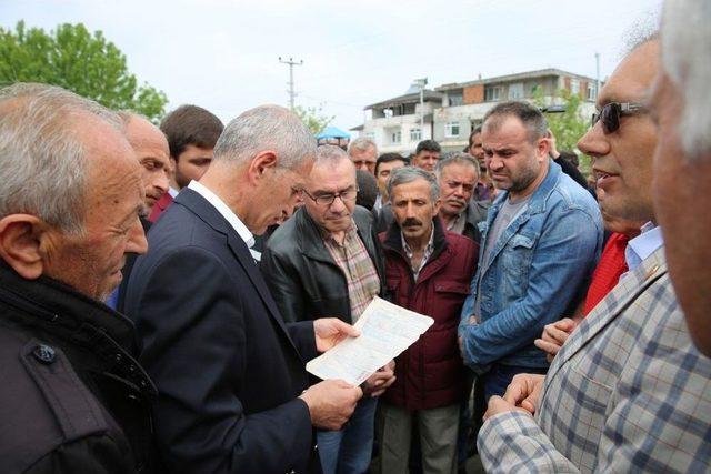 Başkan Dişli Ve Toçoğlu’ndan Evrenköy Mahallesine Ziyaret