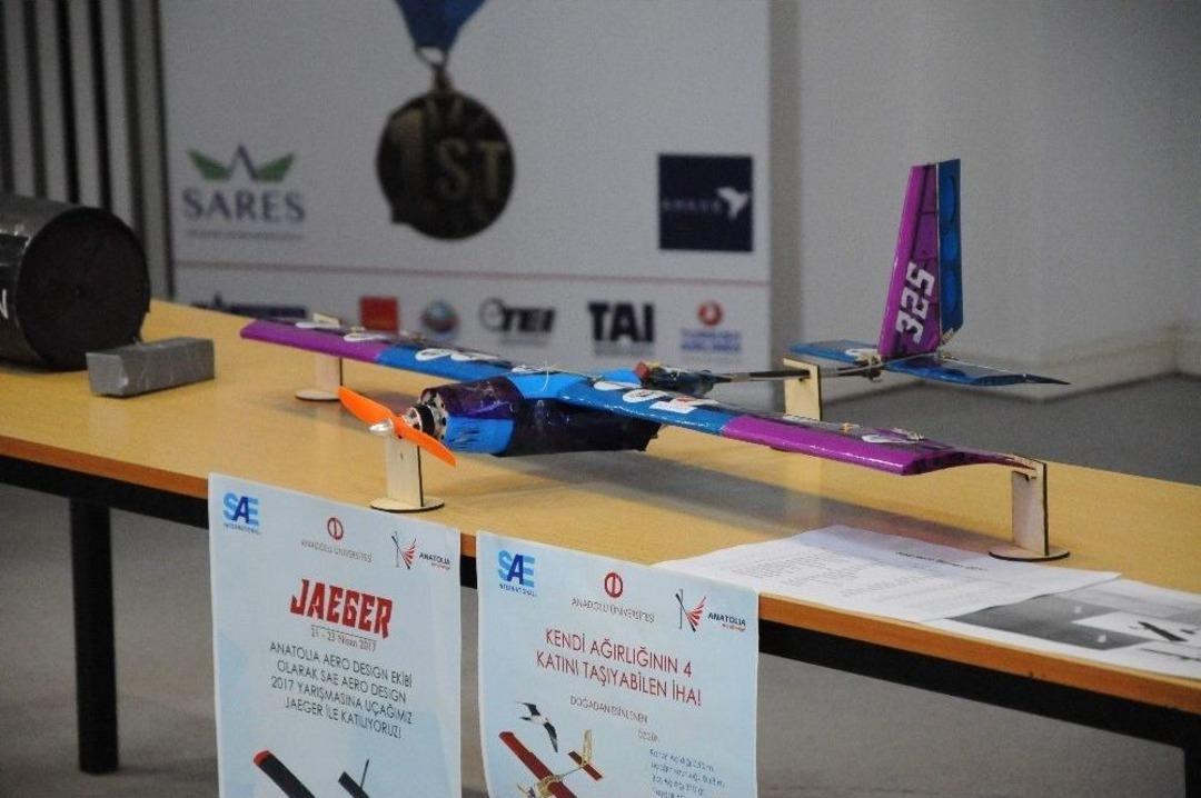 Anadolu &Uuml;niversitesinin &lsquo;iha&rsquo; Tasarımı Abd&rsquo;de 1. Oldu