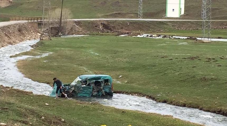 İspir&rsquo;de Feci Kaza : 1 &Ouml;l&uuml;