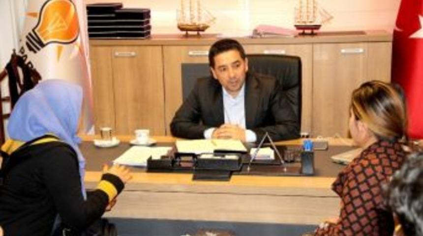 Ak Parti Mezitli&rsquo;ye Bir G&uuml;nde 100&rsquo;&uuml;n &Uuml;zerinde Yeni &Uuml;ye