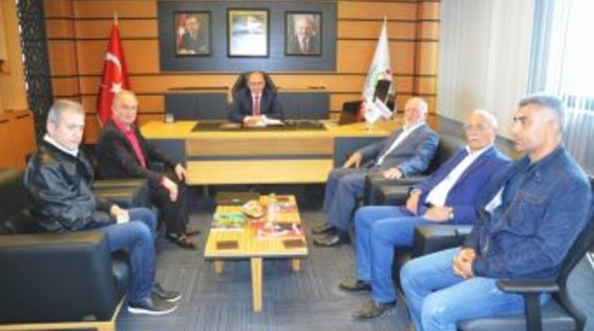 Başkan Oral&rsquo;a Ziyaret&ccedil;i Akını