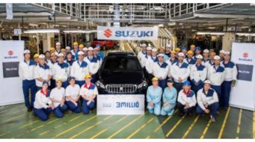 3 Milyonuncu Suzuki, Estergon &Uuml;retim Hattından &Ccedil;ıktı