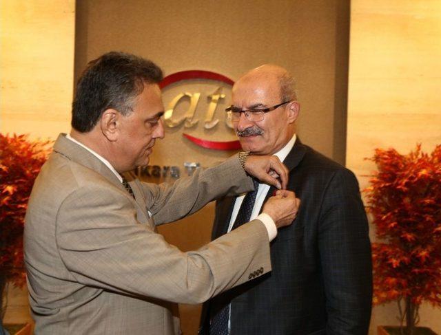 Ato Başkanı Baran, Pakistan Ulusal Meclisi Savunma &Uuml;retim Daimi Komitesi Başkan Ve &Uuml;yelerini Konuk Etti 1