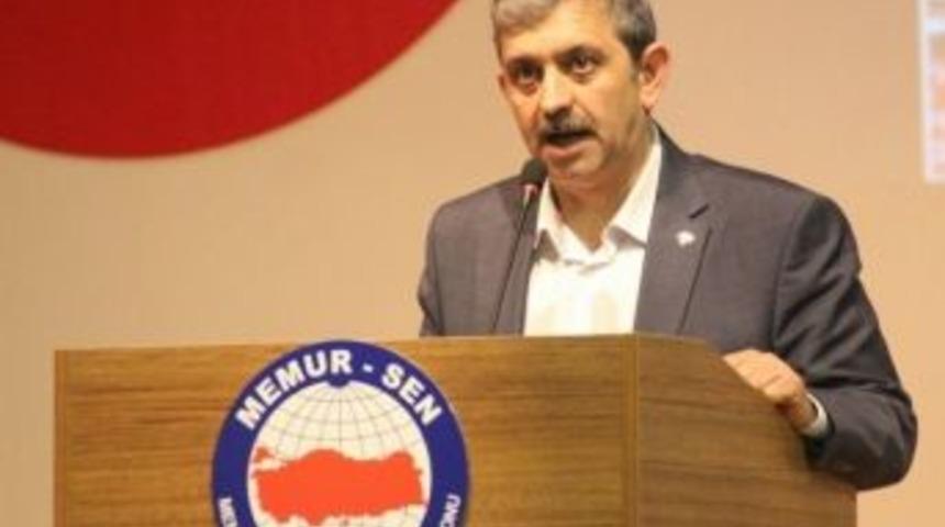 Topuz: &ldquo;eğitimin Sorunu, Eğitim &Ccedil;alışanlarının Sorunları &Ccedil;&ouml;z&uuml;lmeden &Ccedil;&ouml;z&uuml;lemez&rdquo;