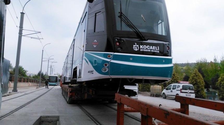 Tramvay Hattında Ray Montajı Tamamlandı