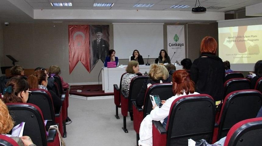 &Ccedil;ankaya Belediyesinden Kadınların Sorunlarına Y&ouml;nelik Eğitim Hizmeti