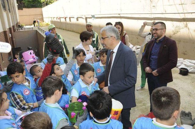 Yeşil Okullar Atıklarla Yeşeriyor 3