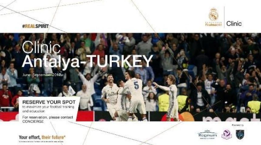 Real Madrid, Serik'te Futbol Akademisi A&ccedil;acak