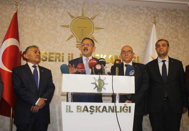 Çevre Ve Şehircilik Bakanı Mehmet Özhaseki: “değerli Cumhurbaşkanımız Abdullah Gül İle İlgili Söylenen Şeylerin Hepsi Spekülatiftir”