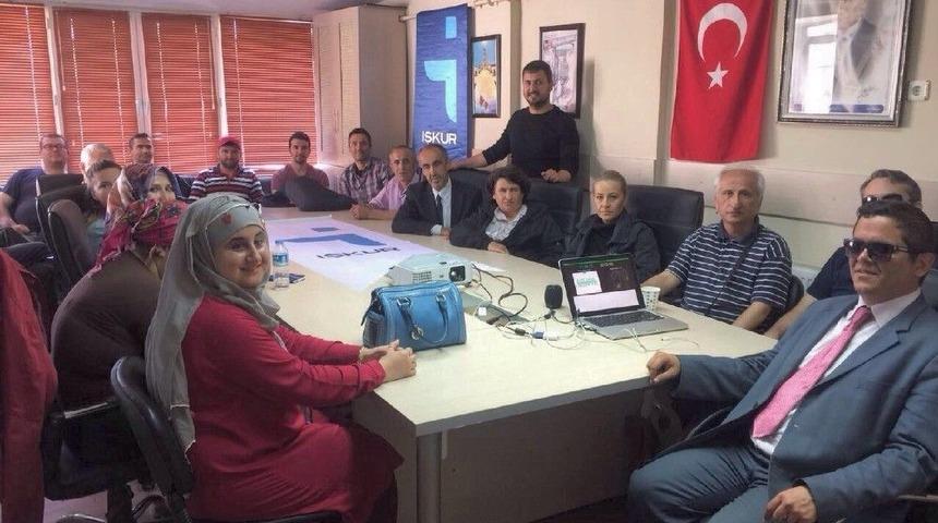 &Ccedil;anakkale İşkur&rsquo;dan G&ouml;rme Engellilere Girişimcilik Kursu