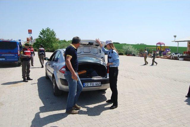 Malkara Kaymakamı Erkan Karahan, Asayiş Kontrollerini Denetledi