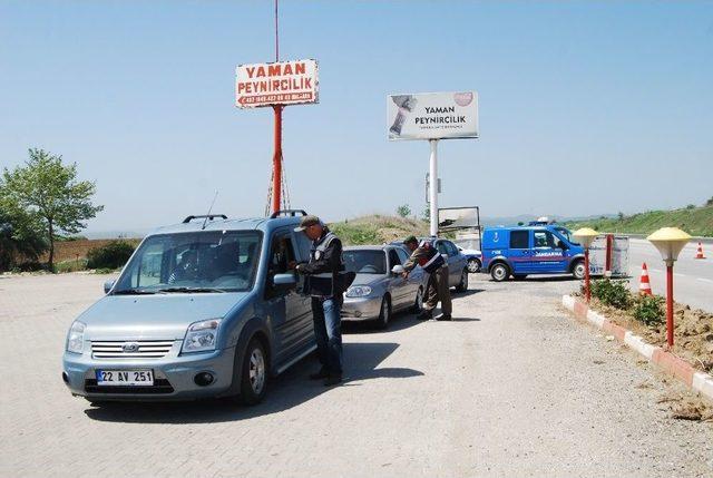 Malkara Kaymakamı Erkan Karahan, Asayiş Kontrollerini Denetledi