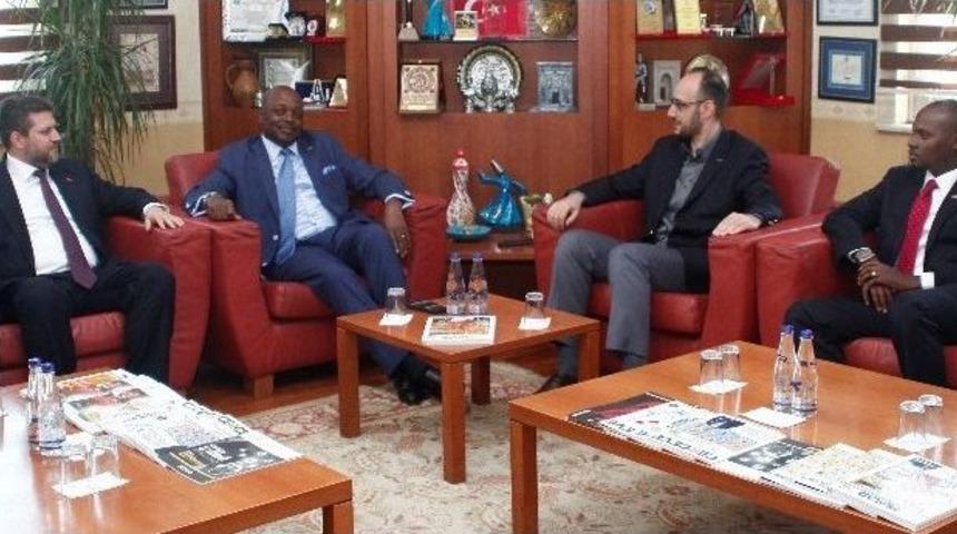 Ruanda B&uuml;y&uuml;kel&ccedil;isi&rsquo;nden M&uuml;siad Konya&rsquo;ya Ziyaret