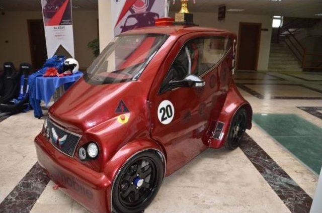 Paü'nün Elektrikli Otomobili 'alatay'a Yerli Motor