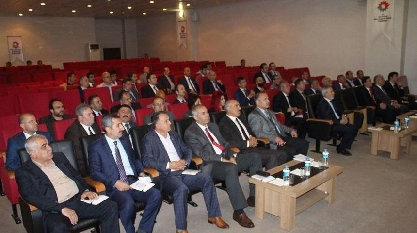 Muş&rsquo;ta &lsquo;b&ouml;lgesel İstişare Ve Değerlendirme&rsquo; Toplantısı