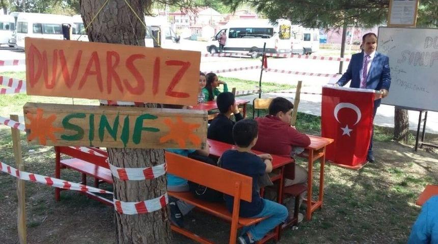 Duvarsız Sınıf&rsquo;ta Eğitim Başladı