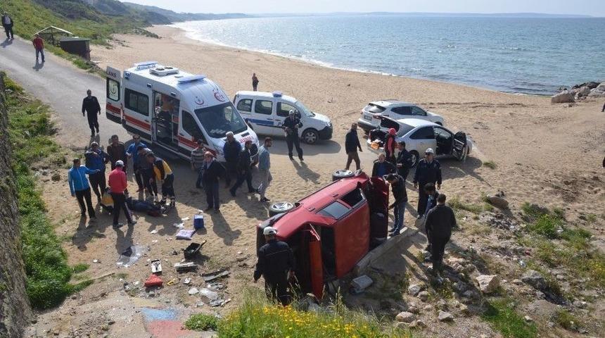 Sinop&rsquo;ta Trafik Kazası: 2 Yaralı