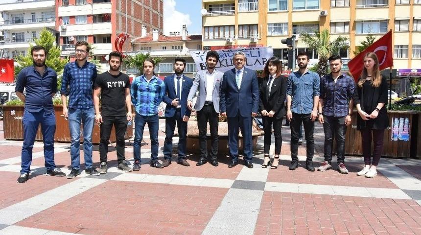 Başkan Alıcık, Tanrıdağ Türkçüler Derneğinin Etkinliğe Destek Verdi