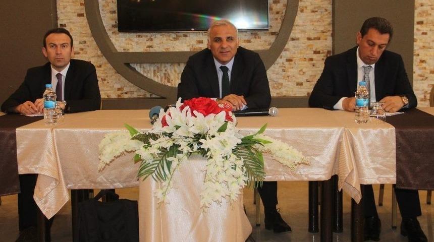 Vali Zorluoğlu Sivrice&rsquo;de İstişarede Bulundu