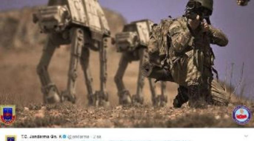 Jandarma'dan D&uuml;nya Star Wars G&uuml;n&uuml; Paylaşımı
