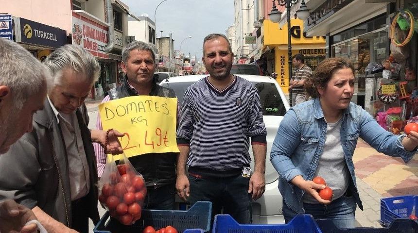 Domatis Fiyatlarını Protesto, Vatandaşa Yaradı
