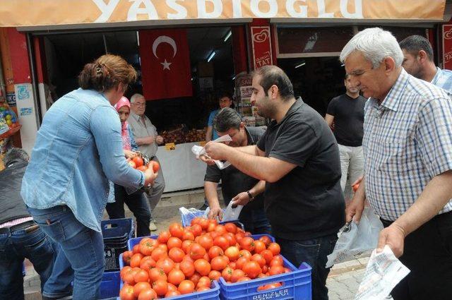 Domatis Fiyatlarını Protesto, Vatandaşa Yaradı