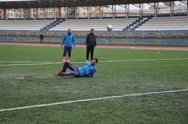 Kars36spor Sarıkamış Maçı Hazırlıklarını Sürdürüyor