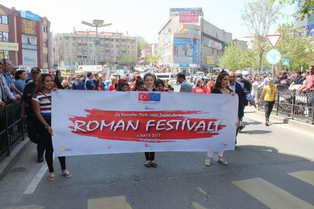 Tekirdağ&rsquo;da Roman Festivali D&uuml;zenlendi