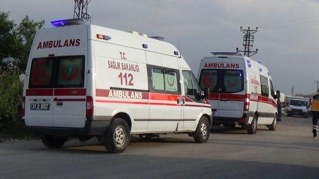 Hatay&rsquo;da Treyler Fabrikasında Yangın 2