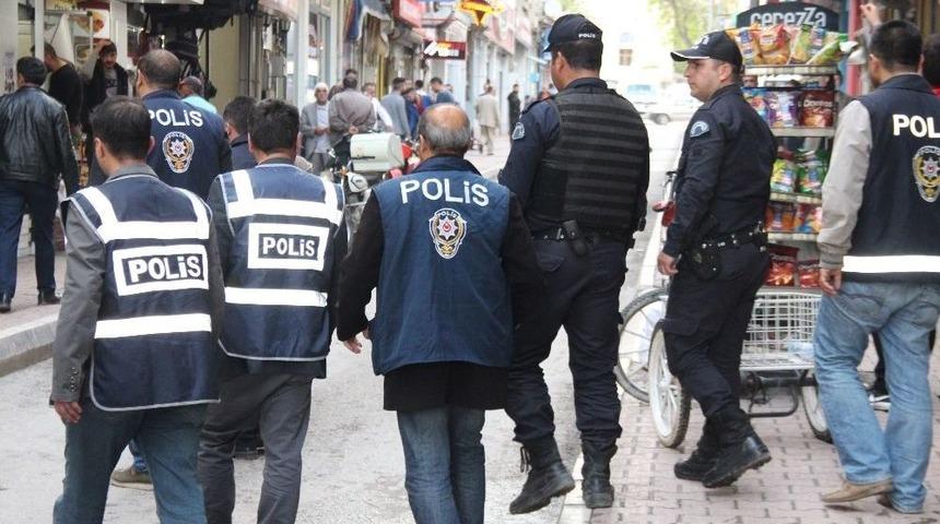 Elazığ&rsquo;da Asayiş Uygulaması