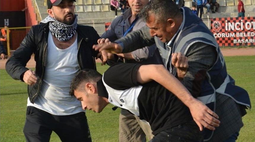 &Ccedil;orum Belediyespor, Altay Ma&ccedil;ında Olaylar &Ccedil;ıktı