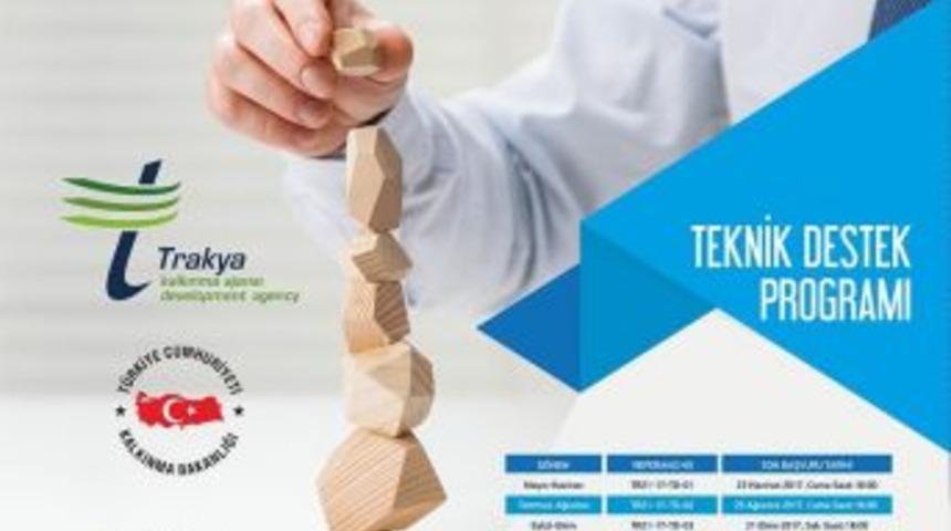 Trakya Kalkınma Ajansı 2017 Yılı Teknik Destek Programını İlan Etti