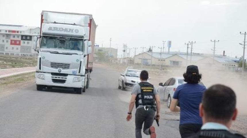 Aksaray'da Tır'da 150 Kilo Esrar Ele Ge&ccedil;irildi