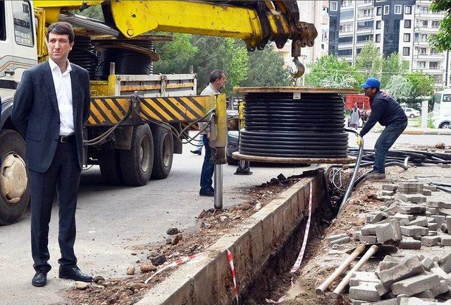 Huzurevlerinde Elektrik Şebekesi Yeraltına Alındı