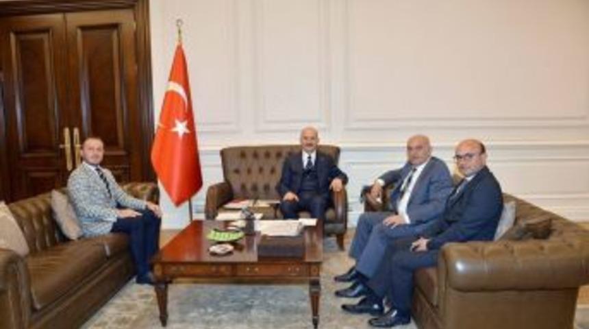 Bakan Soylu&rsquo;ya Ziyaret