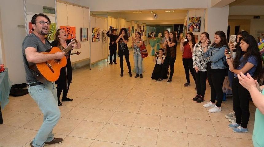 Muratpaşa&rsquo;da Renkli Resim Sergisi