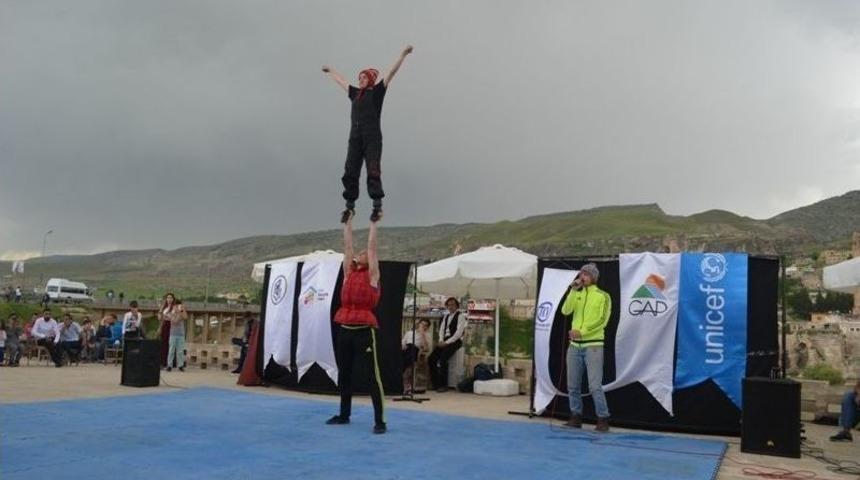 Hasankeyf&rsquo;te Sirk G&ouml;sterisi D&uuml;zenlendi