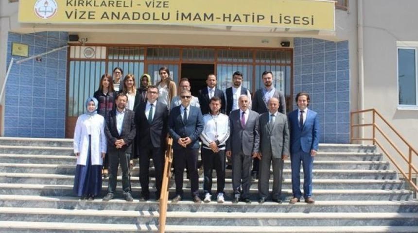 İl Milli Eğitim M&uuml;d&uuml;r&uuml; Aşım&rsquo;ın Okul Ziyaretleri