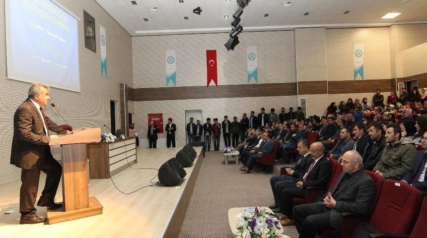 Bitlis&rsquo;te &ldquo;ortadoğu Denkleminde T&uuml;rkiye&rsquo;nin Yol Haritası&rdquo; Konferansı