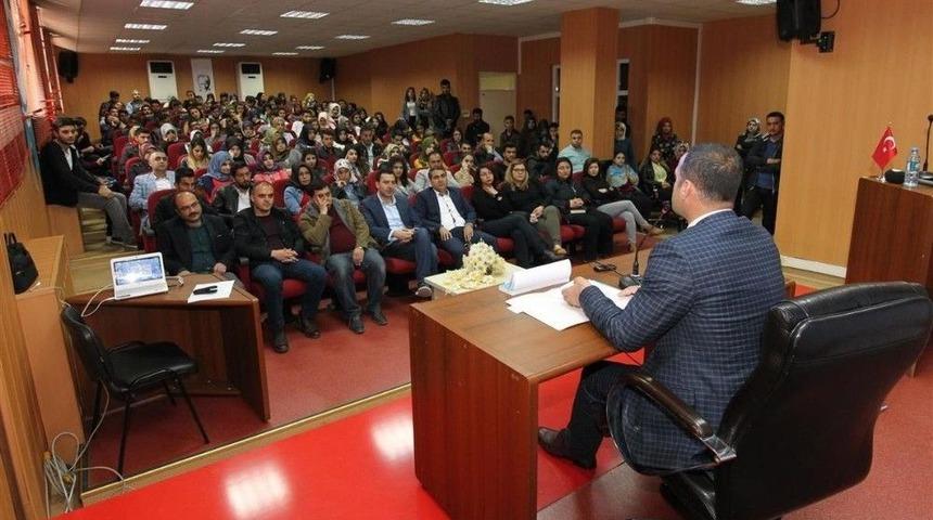 Teso Başkanı Tekin&rsquo;den &Ouml;ğrencilere Konferans