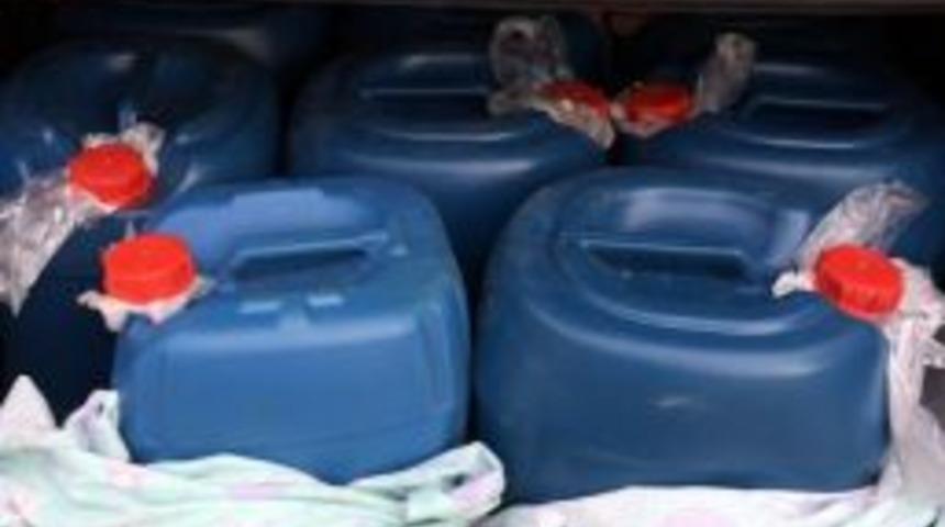 Başkale&rsquo;de 210 Litre Asit Anhidrit Ele Ge&ccedil;irildi